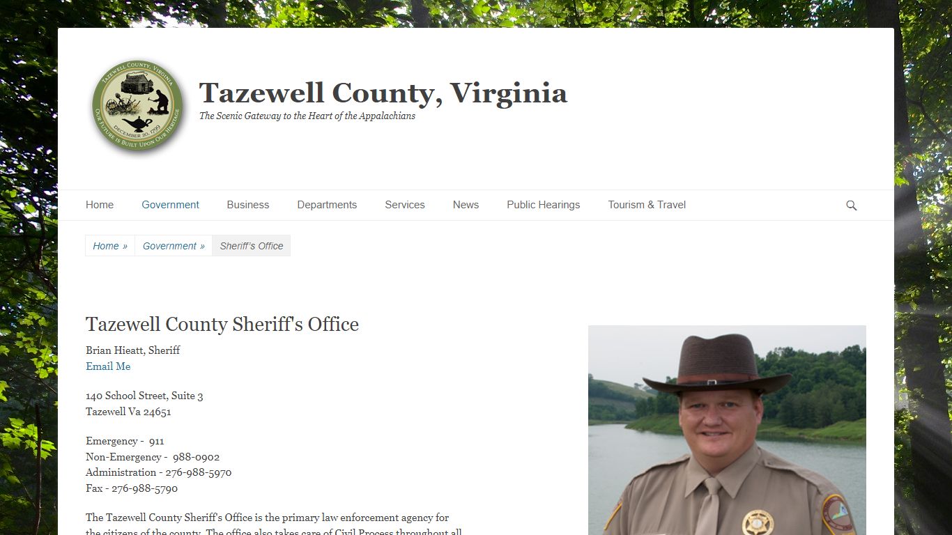 Sheriff’s Office – Tazewell County, Virginia